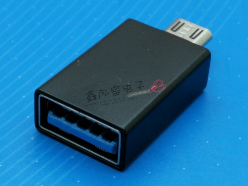 MICRO 5P公转USB3.0母转接头