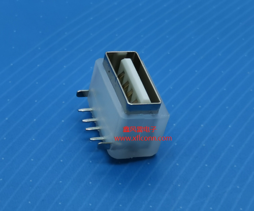 01004-10DF003-R(10.0 USB AF 90度后两脚无边 H=6.2  防水型)