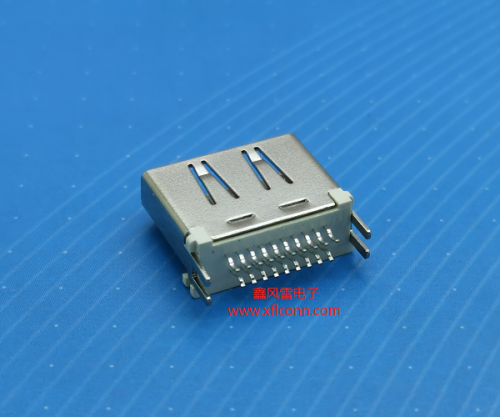 00612-HDMIAF1-C（HDMI A TYPE 19P母座夹板1.6）带TID认证