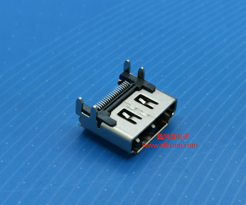00711-HDMIAF1-X(HDMI A TYPE 板上反向贴片母座)带TID认证