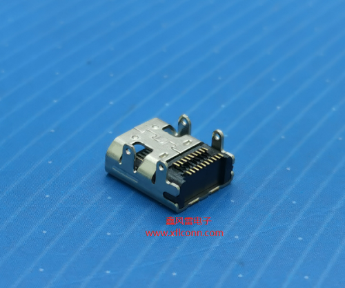 16003-HDDF002-X(HDMI Type D 19Pin,板上型CH=1.55,双排SMT,四脚插板）
