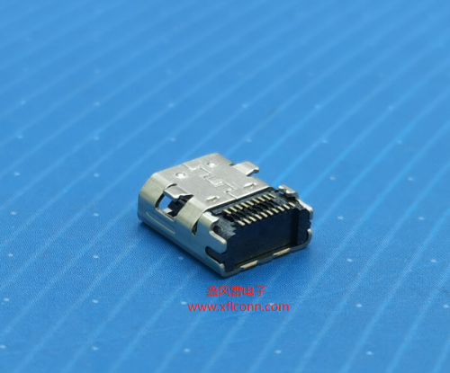 16003-HDDF004-X(HDMI Type D 19Pin,板上型CH=1.55,双排SMT,外壳全贴5.45）