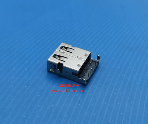 00405-U3AF003-X(USB3.0 AF 90度沉板居中型四脚无边L=16.4)