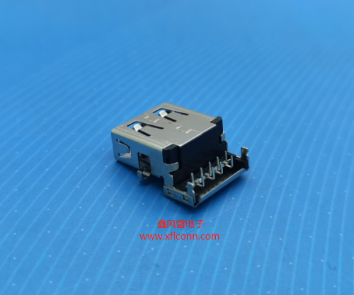 00405-U3AF004-X(USB3.0 AF 90度沉板反向四脚无边L=16.9)