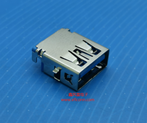00505-U3AF018-X（3.0 USB AF沉板SMT H=2.45直脚无边L=14.25）