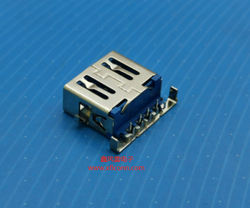 16001-U3AF002-X（USB3.0 沉板反向平口）