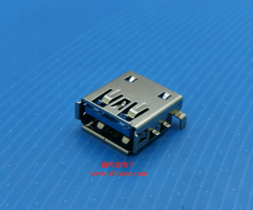 17007-U3AF006-A（USB3.0 AF沉板前插后贴直脚有边L=14.2 A款）
