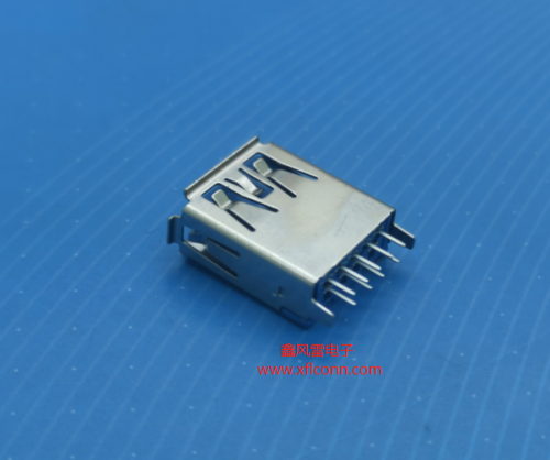 26015-U3AF014-D（USB 3.0 AF 180度直脚无边 H=15.0）
