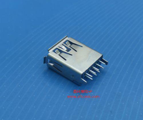 26015-U3AF014-D（USB 3.0 AF 180度直脚无边 H=15.0）带TID认证