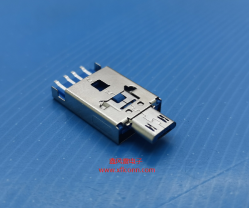 克孜勒苏柯尔克孜USB A公SMT加MICRO两用插头带TID认证