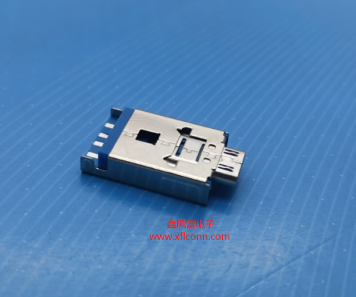 USB A公焊线加MICRO两用插头
