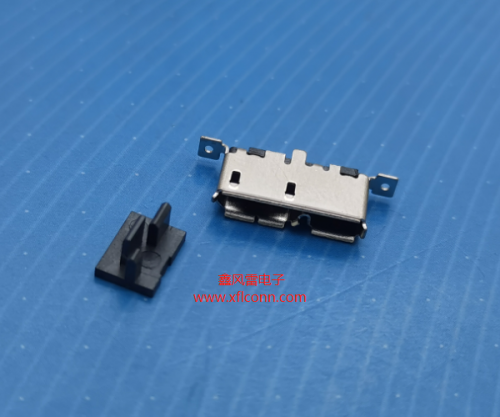 17004-U3MF005-X（USB3.0 MICRO B型180度SMT H=6.5）