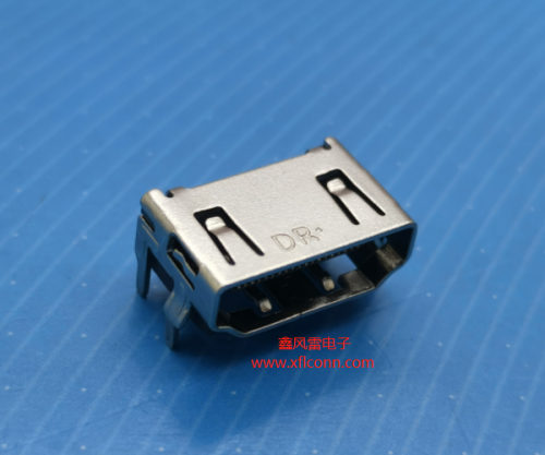 娄底00207-HDAF012-X(HDMI A TYPE母座板上SMT短体 L=9.5)带TID认证