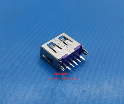 12023-U2AF002-X(USB AF 5P大电流无边 H=10.0)