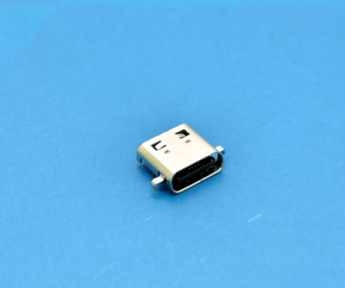 上海8001F-2400098-B(USB4 TYPE C 24P母座双排SMT沉板1.45 L=8.35 )斜口