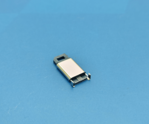 东莞8001M-1200004-B（TYPE C 12P公头沉板0.95 L=13.75 外壳DIP）拉伸壳