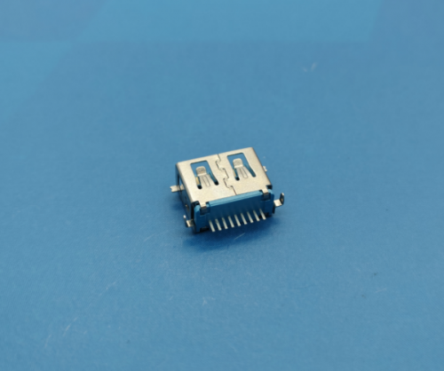 8003F-0000071-X（USB3.0 A母前贴后插无边SMT沉板2.45 L=10.3）