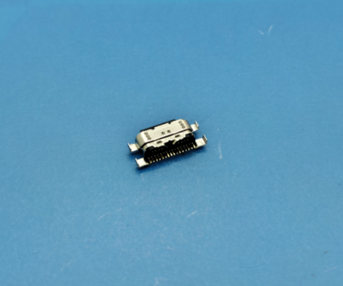 C(Type C 16p母座沉板2.1 L=6.5  舌片外露1.5 四脚插板11.9)双壳