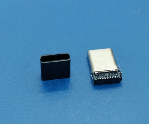 8001M-2400048-X（Type C 24p公头拉伸板上型前插后贴 CH=1.2 L=13.1）